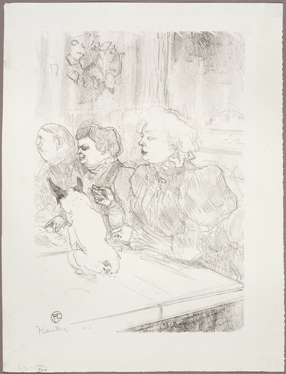 Em La Souris, Madame Palmyre de Henri de Toulouse Lautrec