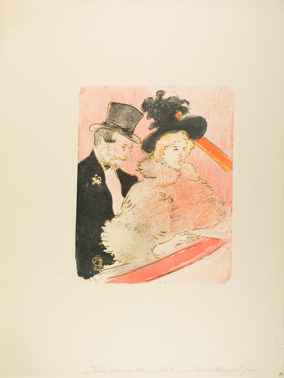 No concerto de Henri de Toulouse Lautrec