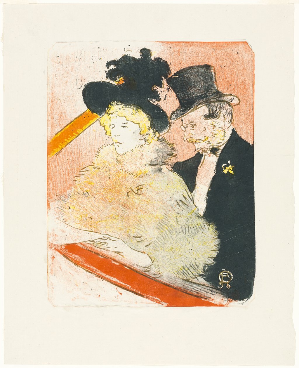 No concerto de Henri de Toulouse Lautrec