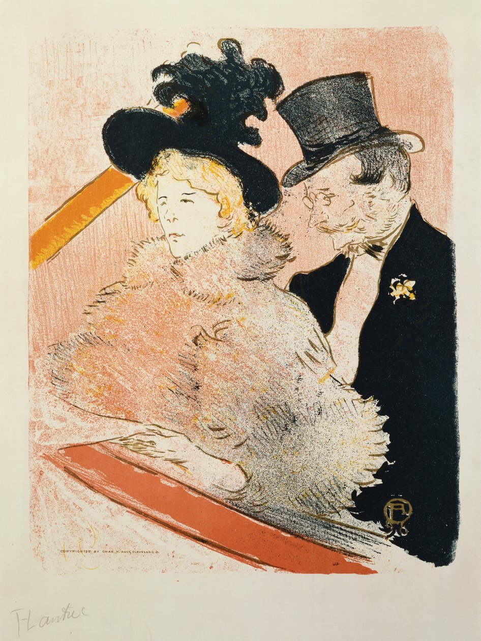 No concerto, 1896 de Henri de Toulouse Lautrec