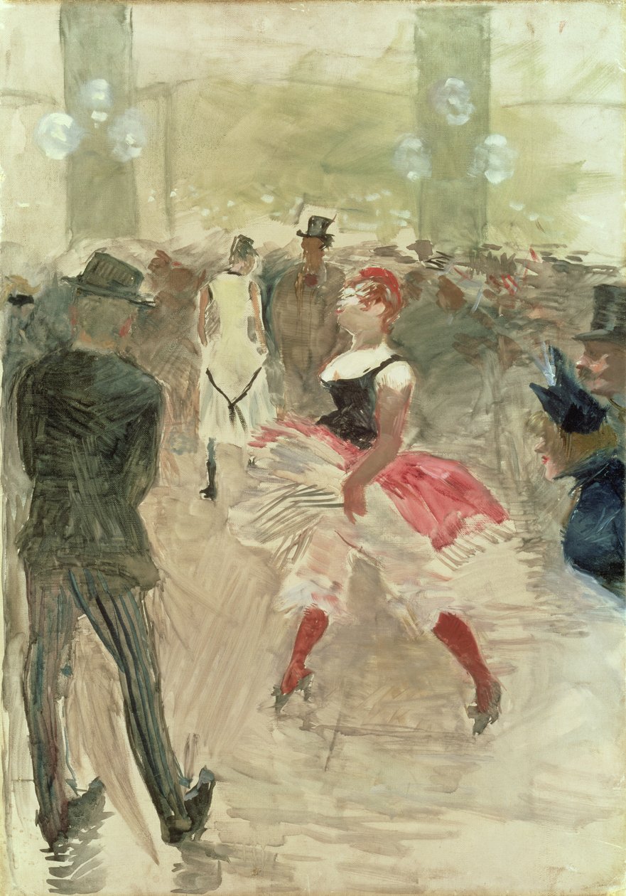 No Eliseu, Montmartre, 1888 de Henri de Toulouse Lautrec