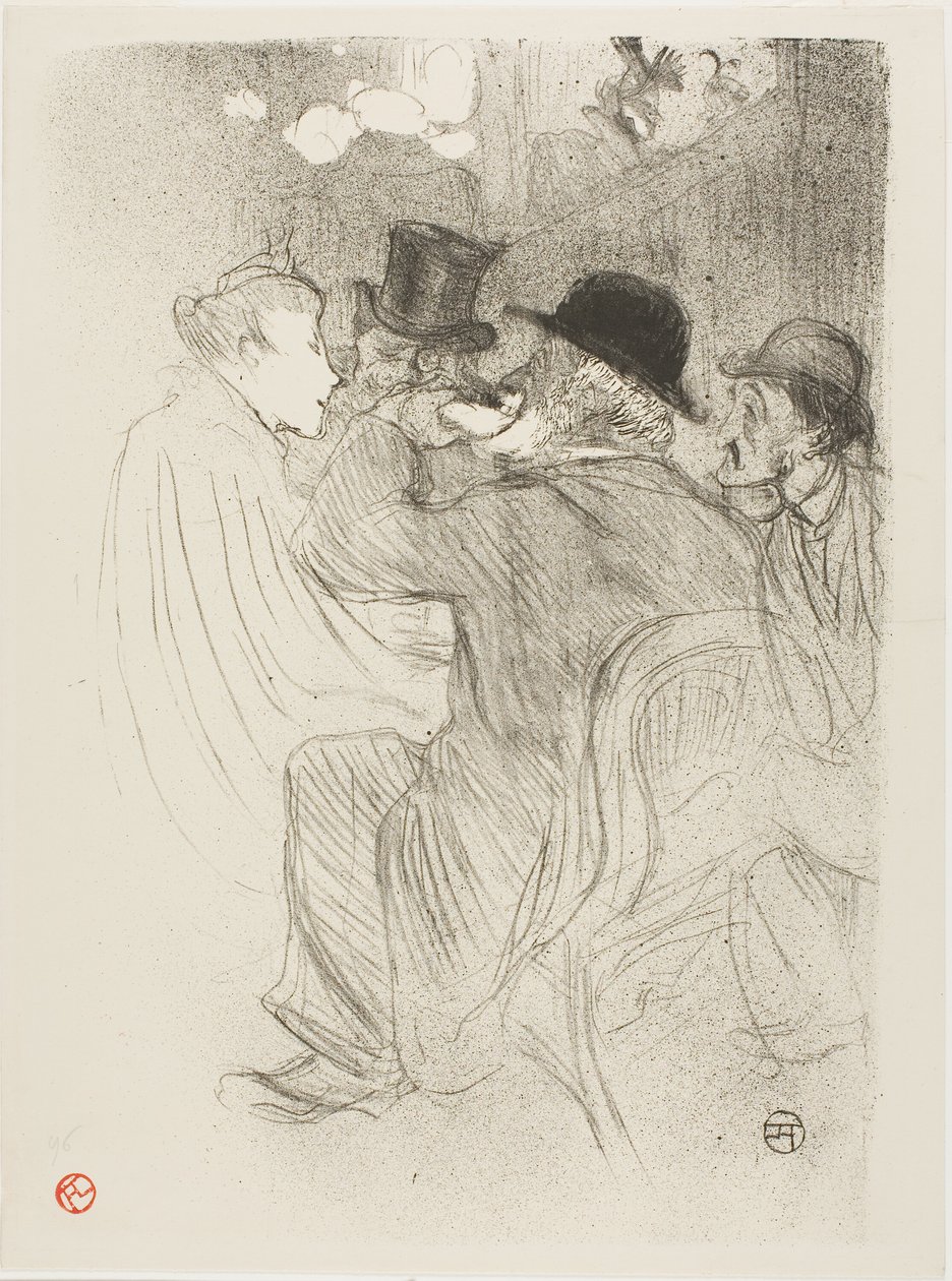 No Moulin Rouge: Um Rude! Um Rude Verdadeiro! de Henri de Toulouse Lautrec