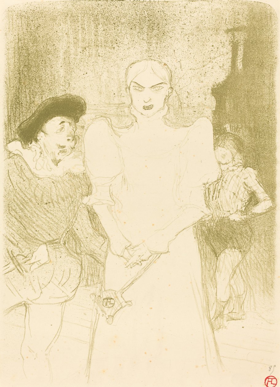 Na Ópera: Mme. Caron em "Faust" (A l