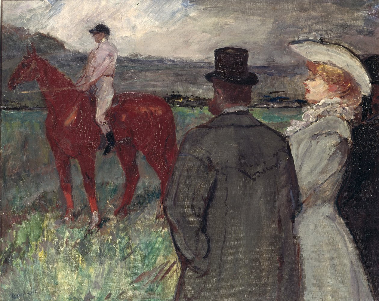 No Racecourse de Henri de Toulouse Lautrec