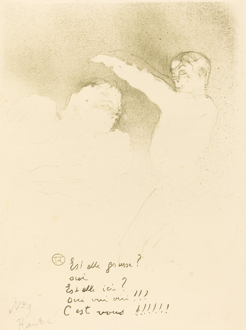 Nas Variedades: Mlle. Lender et Brasseur Aux Variedades: Mlle. Lender et Brasseur, 1893. de Henri de Toulouse Lautrec