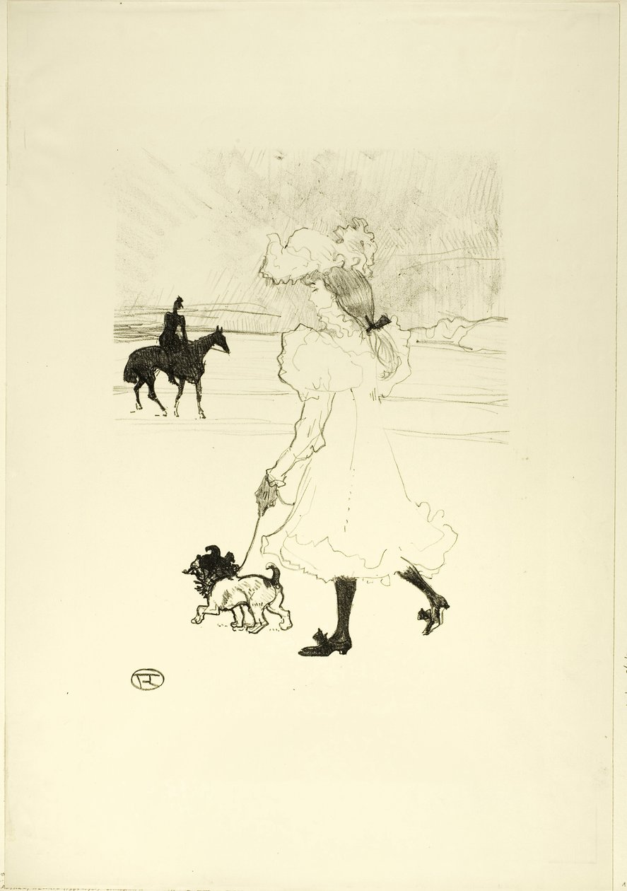 Na floresta de Henri de Toulouse Lautrec