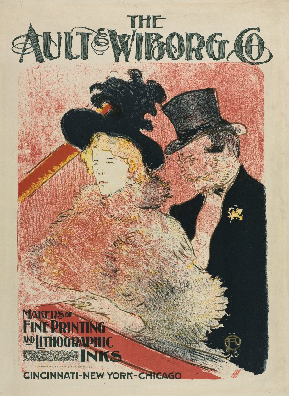 No concerto, 1896. de Henri de Toulouse Lautrec