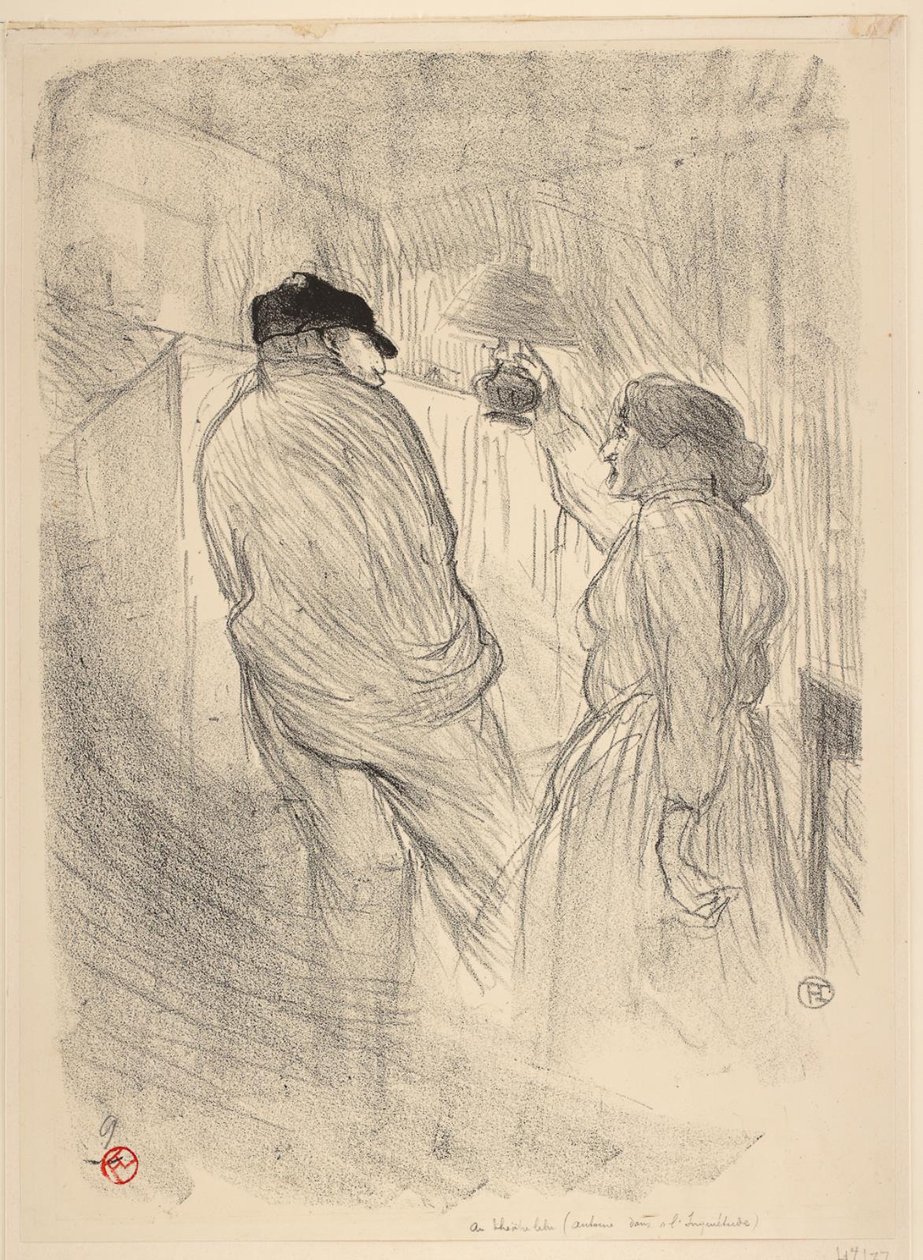 No Free Theatre, Antoine em The Worry de Henri de Toulouse Lautrec