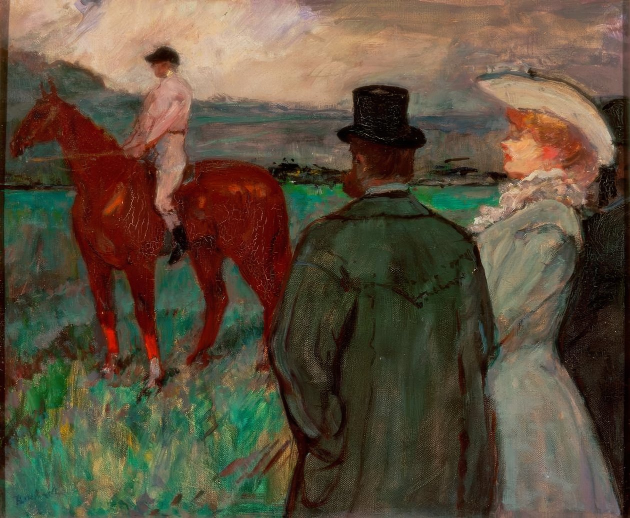 Nas corridas de Henri de Toulouse Lautrec
