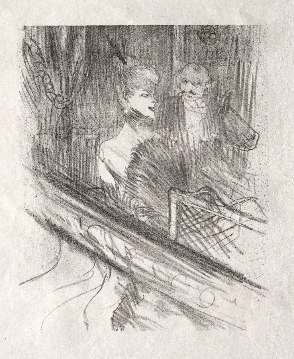 Ao pé do Sinai: Barão Moïse de Henri de Toulouse Lautrec