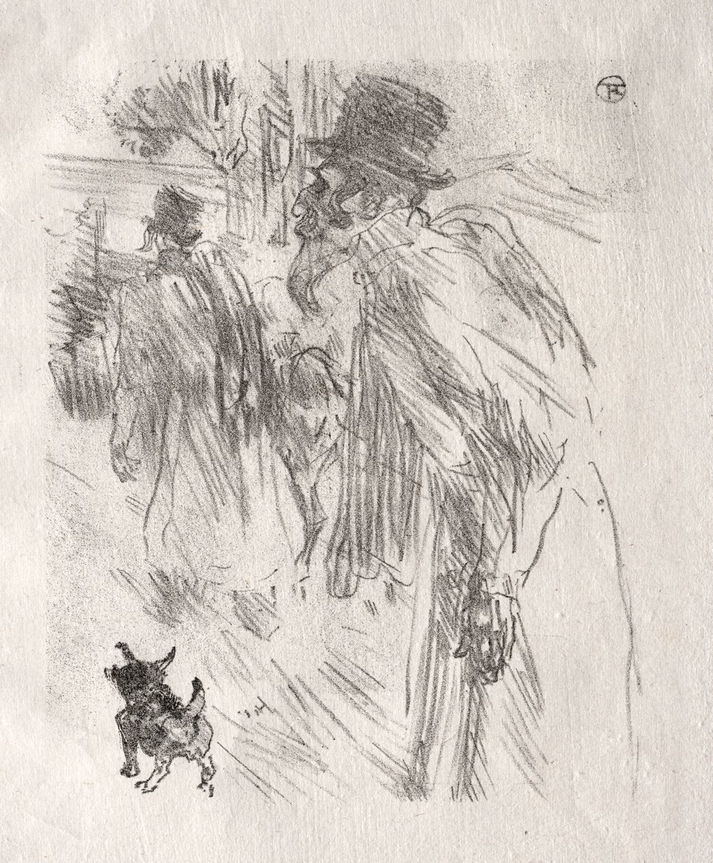 Ao pé do Sinai: Os judeus poloneses, Carlsbad de Henri de Toulouse Lautrec