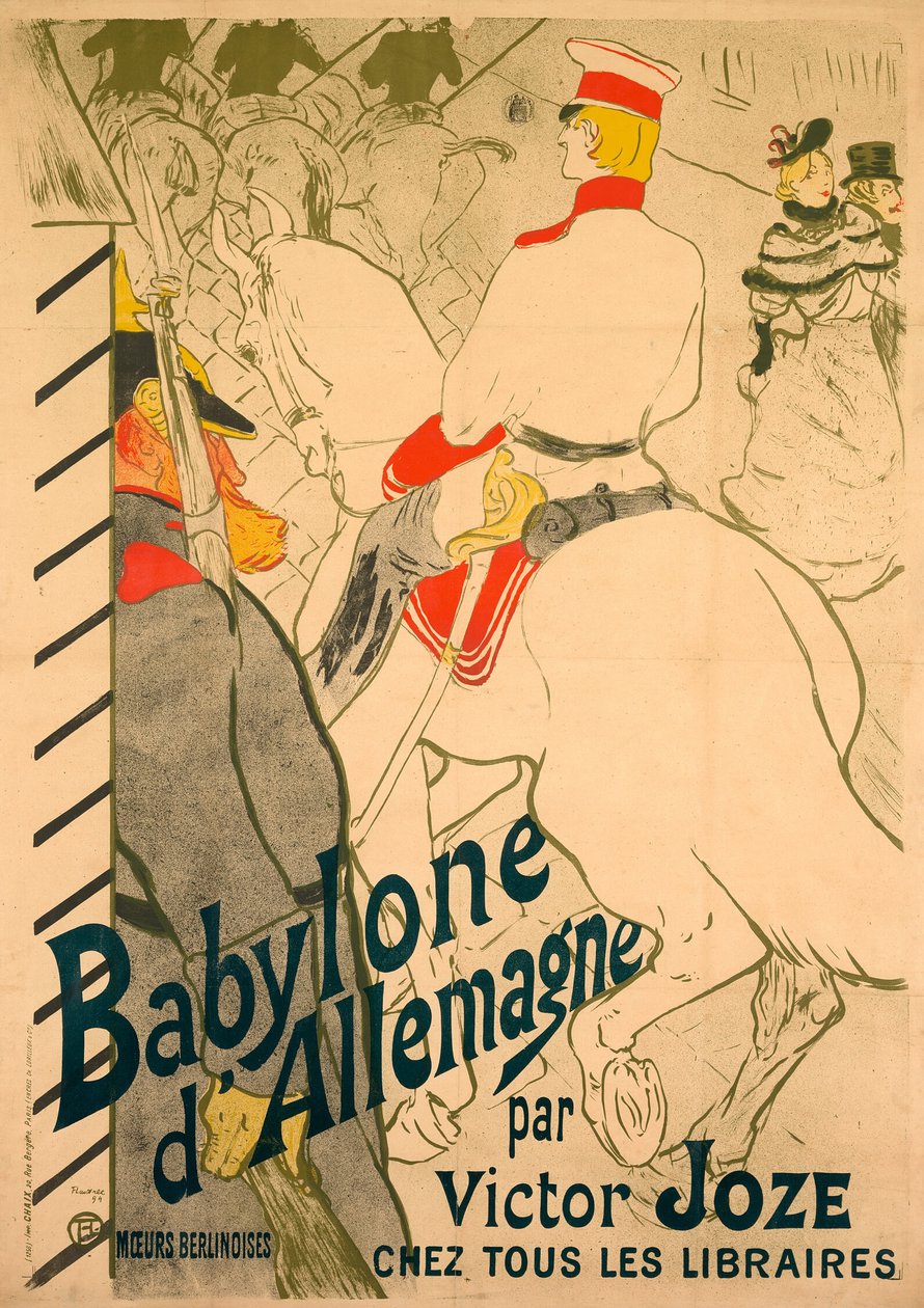 A Babilónia na Alemanha de Henri de Toulouse Lautrec