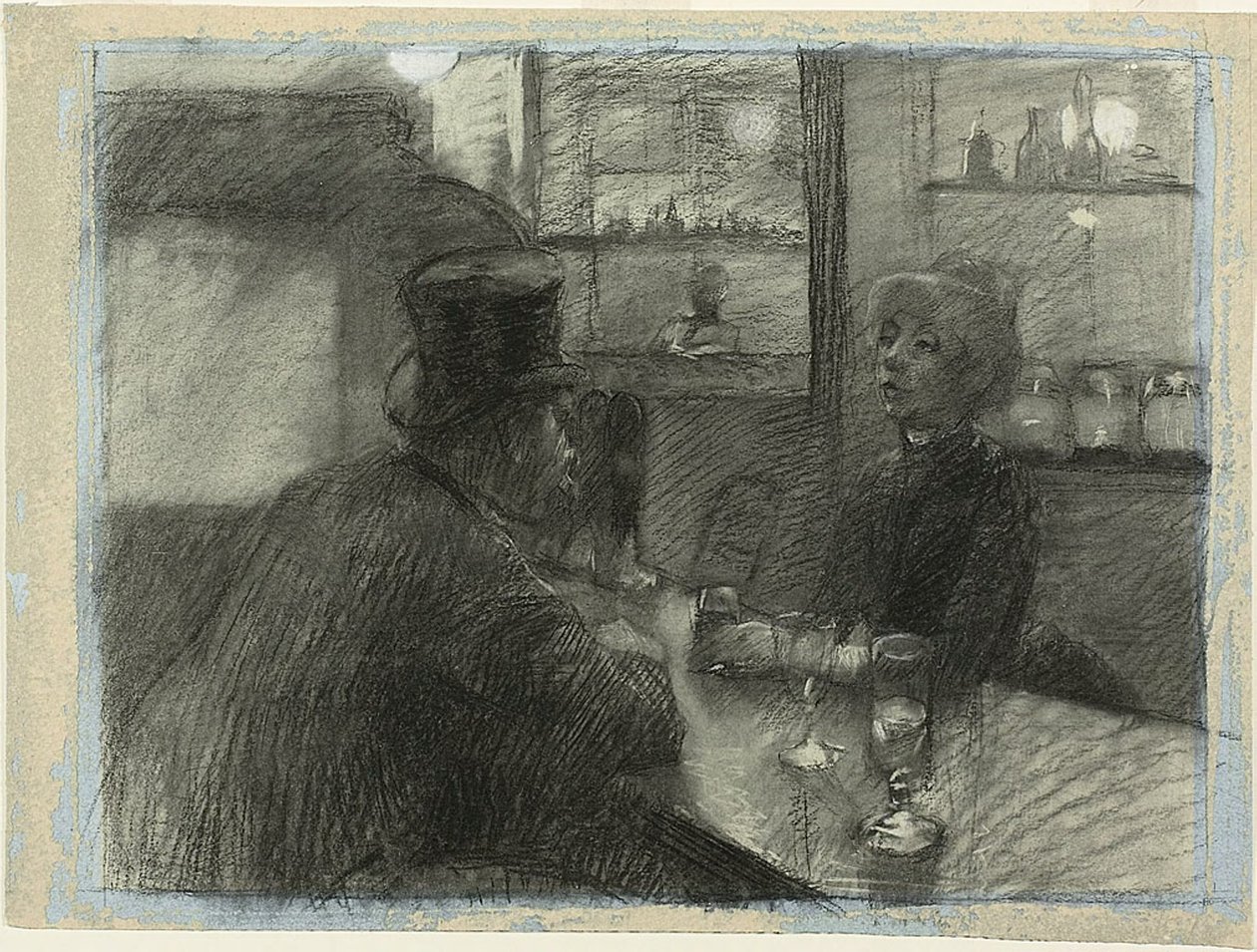 Bar do Café da rue de Rome de Henri de Toulouse Lautrec