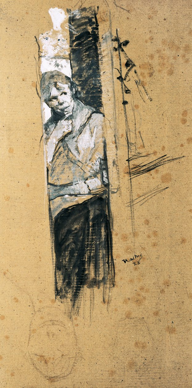 Nos bastidores de Henri de Toulouse Lautrec