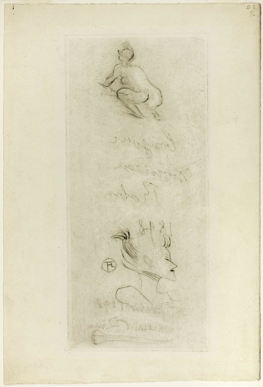 Olá Sr Robin de Henri de Toulouse Lautrec