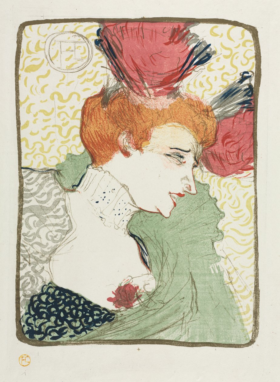 Busto de Mademoiselle Lender de Henri de Toulouse Lautrec
