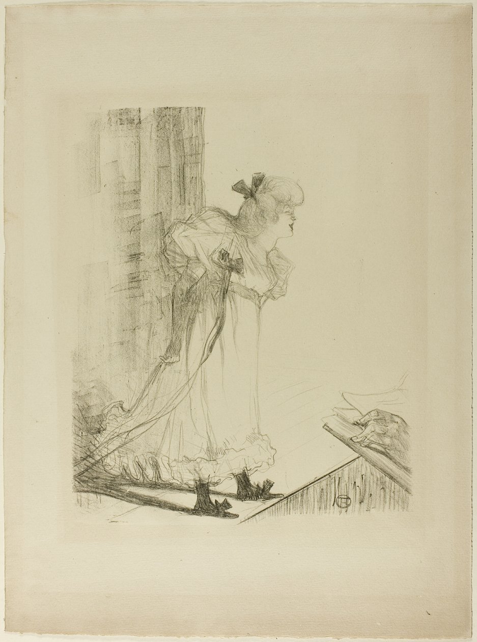 Cantora de cabaré de Henri de Toulouse Lautrec