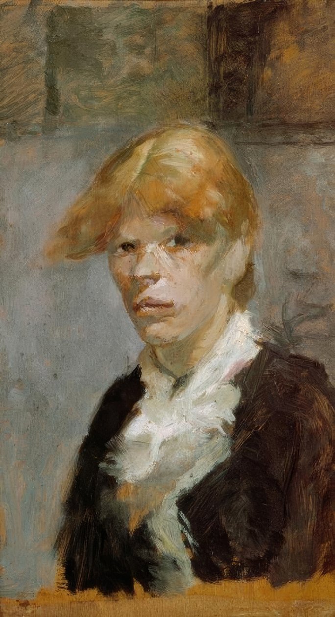 Carmen, a ruiva de Henri de Toulouse Lautrec