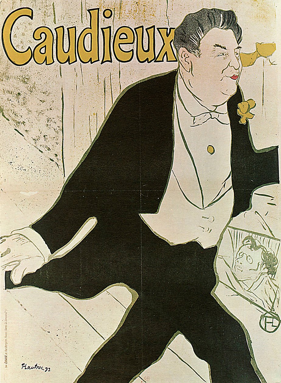Caudieux, 1893. de Henri de Toulouse Lautrec