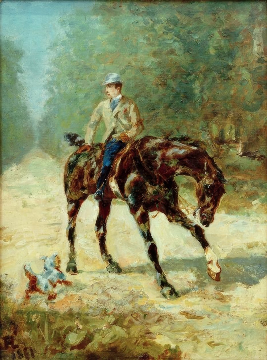 Cavalier M. du Passage de Henri de Toulouse Lautrec