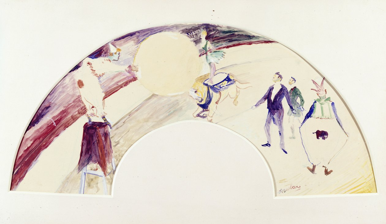 Cena de circo de Henri de Toulouse Lautrec