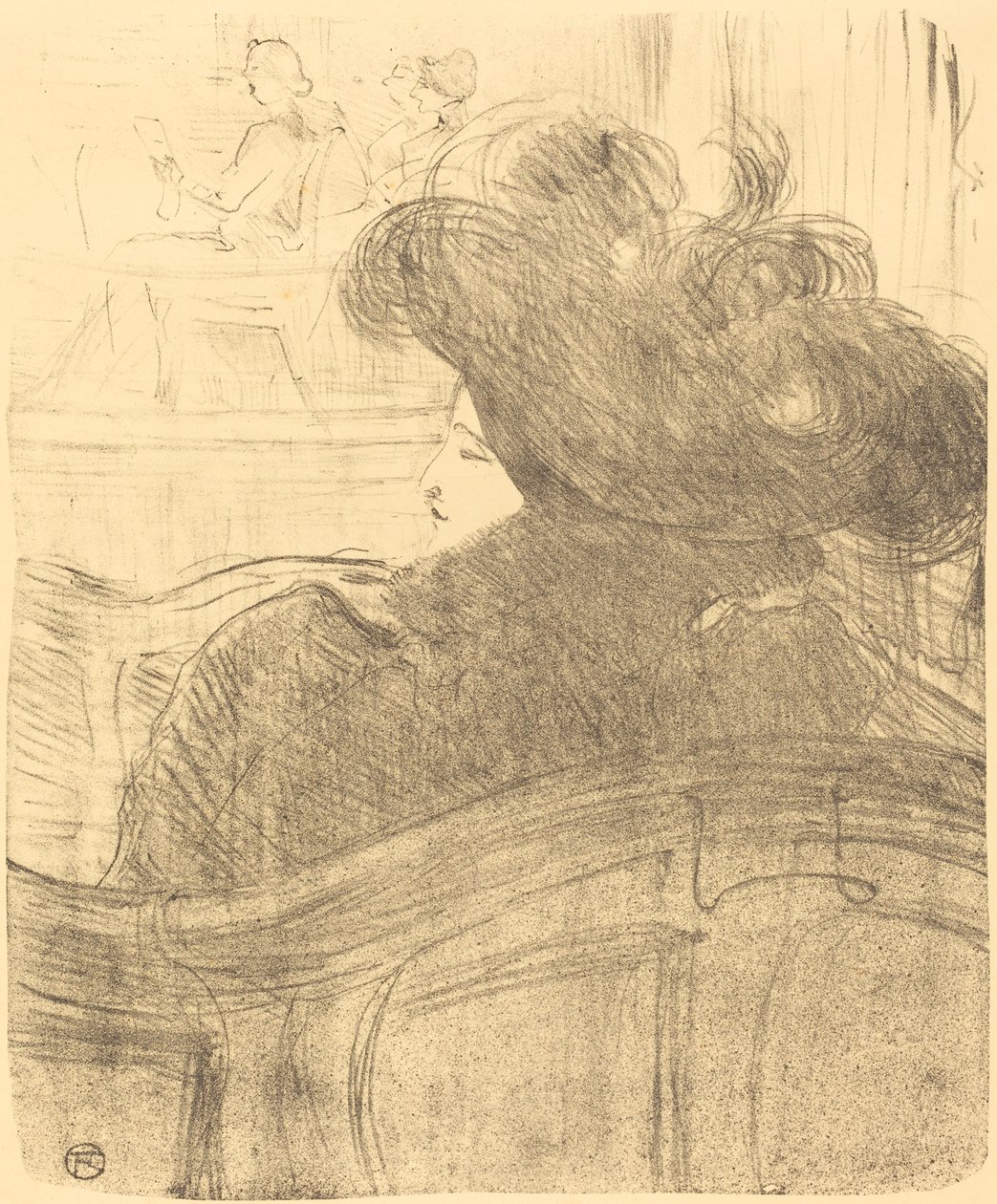 Cléo de Mérode de Henri de Toulouse Lautrec