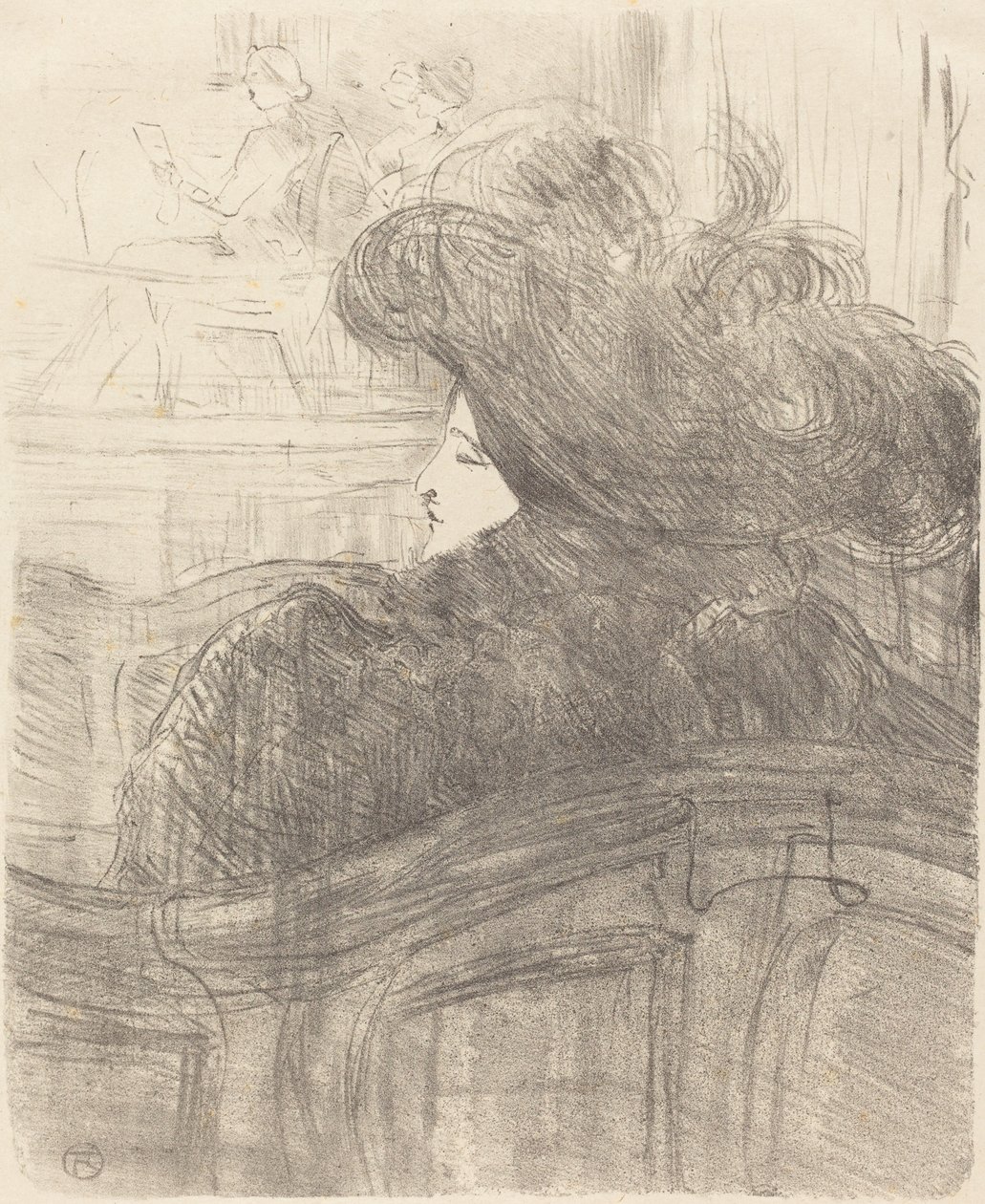 Cléo de Merode, 1896. de Henri de Toulouse Lautrec