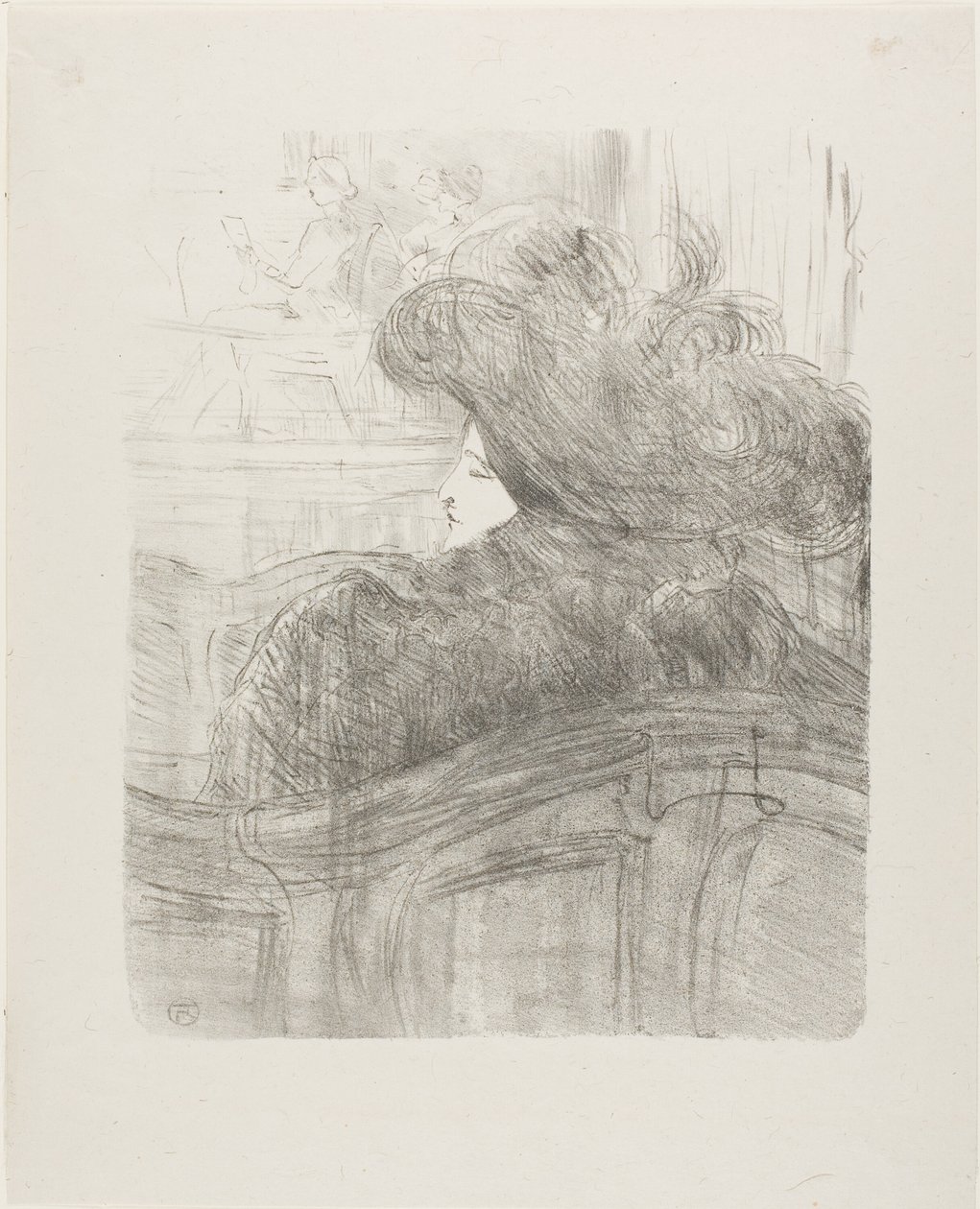 Cléo de Mérode, da Treize Lithographies de Henri de Toulouse Lautrec