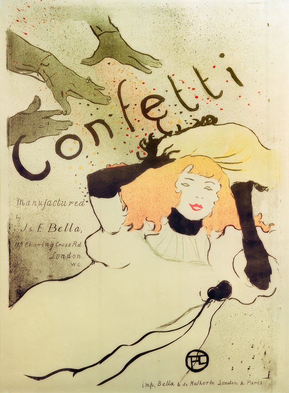 Confete de Henri de Toulouse-Lautrec