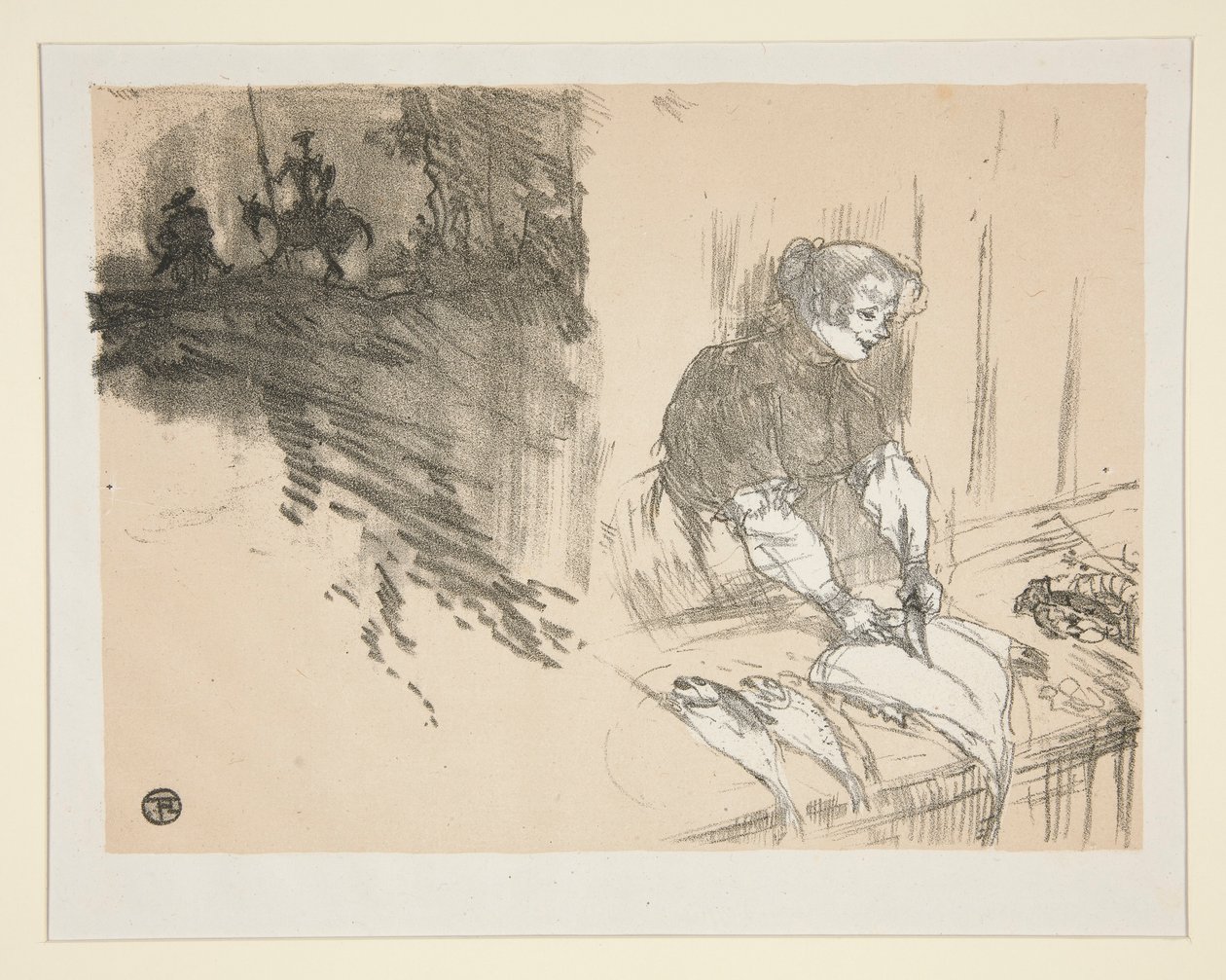Cobertura para de Henri de Toulouse Lautrec
