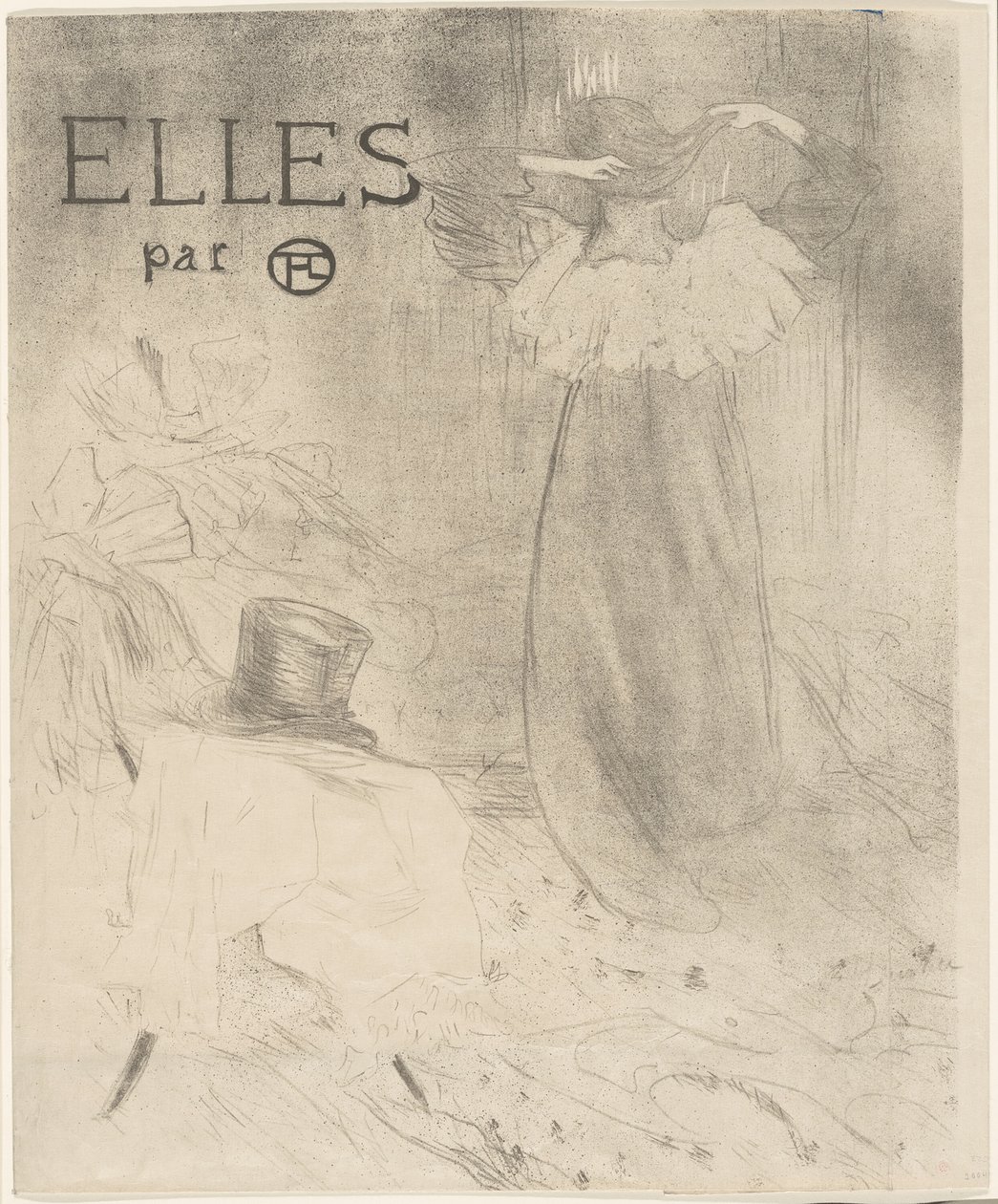 Capa para Elles de Henri de Toulouse Lautrec