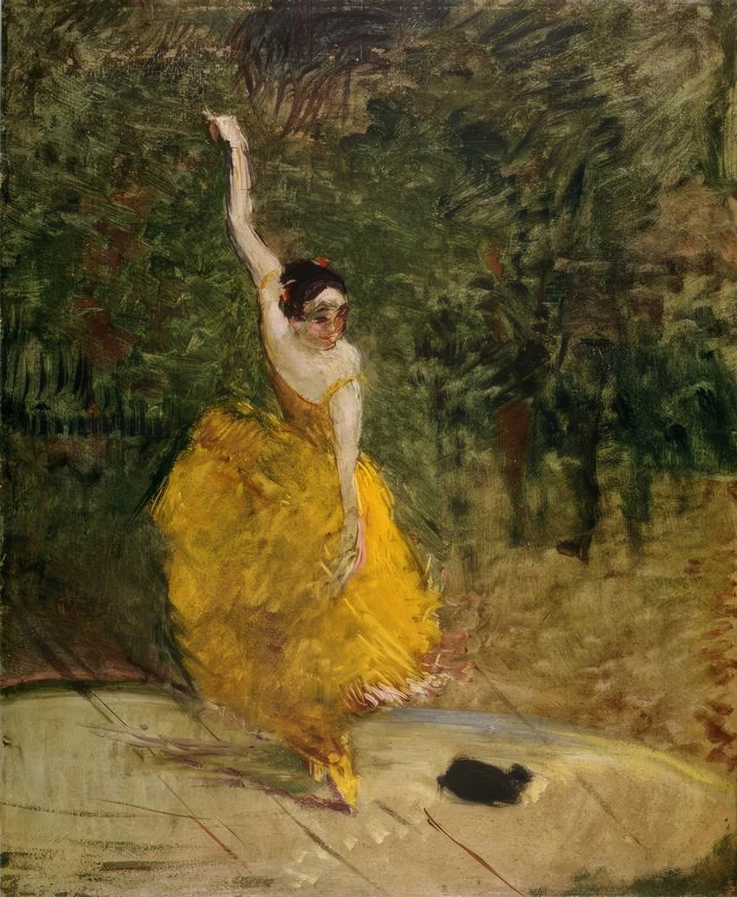 dançarina de Henri de Toulouse Lautrec