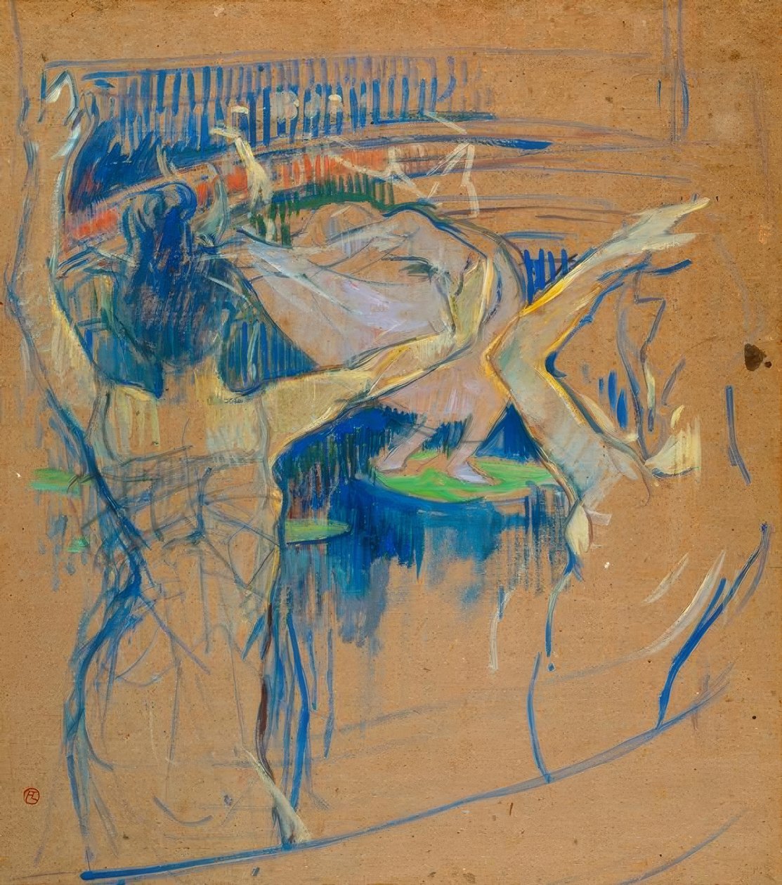 Das Ballett Papa Crisântemo de Henri de Toulouse Lautrec