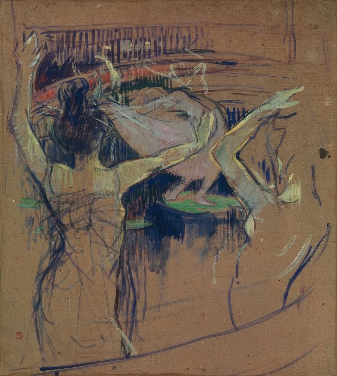Das Ballett Papa Crisântemo de Henri de Toulouse Lautrec