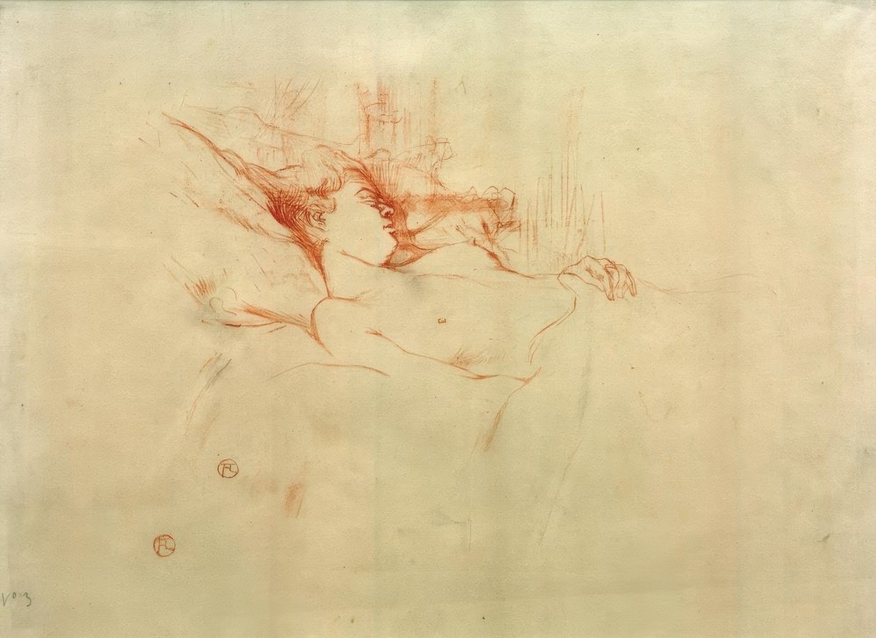O sono de Henri de Toulouse Lautrec