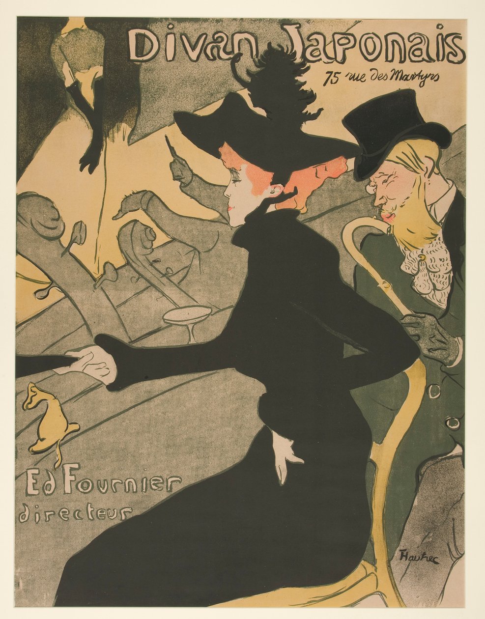 sofá japonês de Henri de Toulouse Lautrec