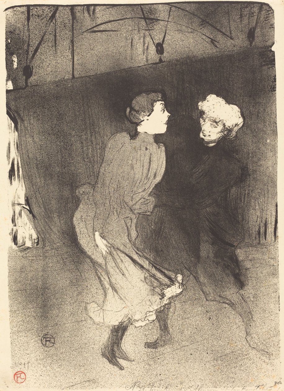 Ensaio geral no Folies-Bergere Ensaio geral no Folies-Bergere, 1893. de Henri de Toulouse Lautrec