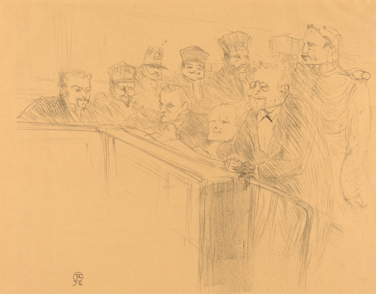Deposição Dupas Deposição Dupas, 1896. de Henri de Toulouse Lautrec