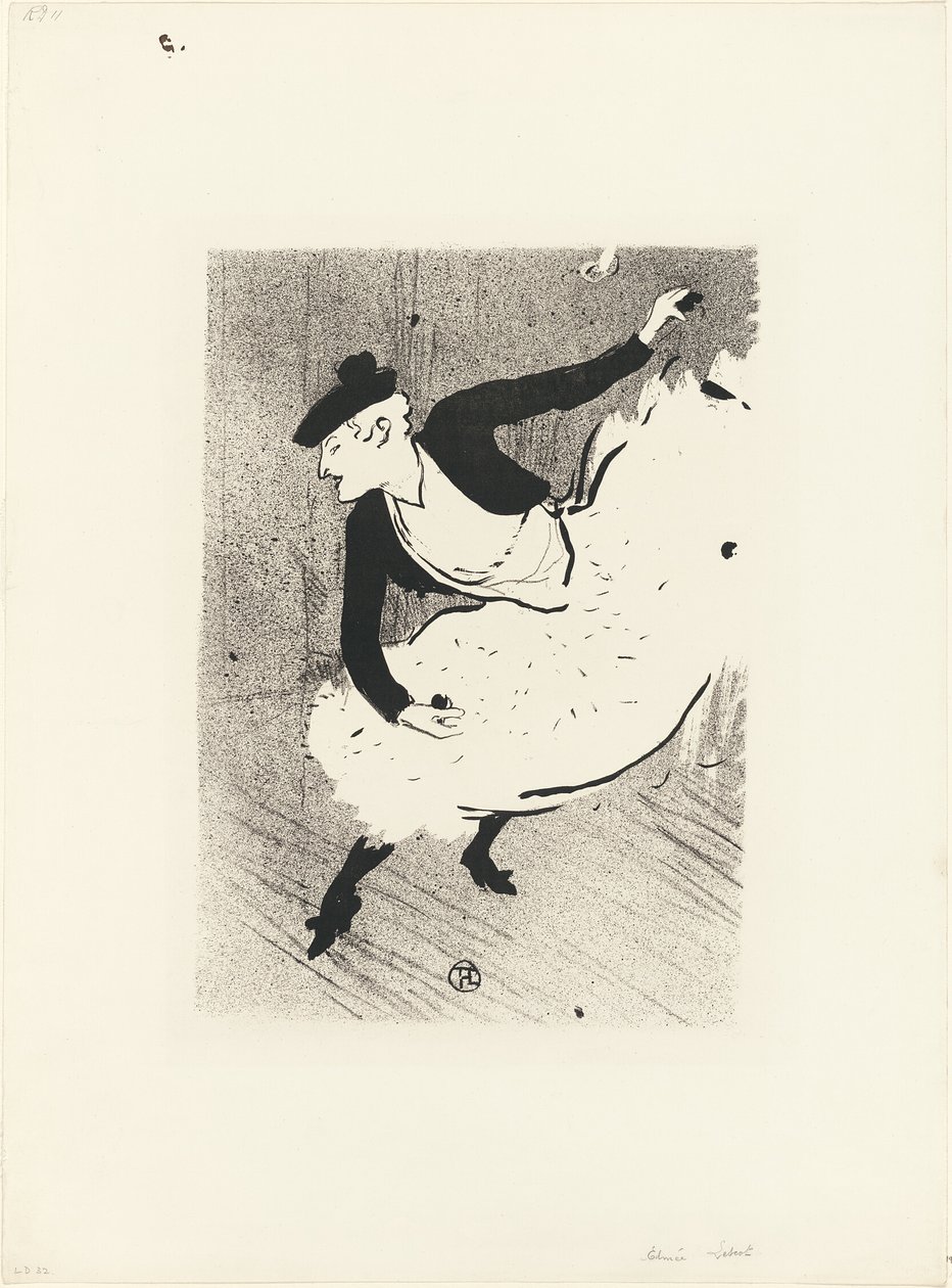 Edmée Lescot, de Le Café-Concert de Henri de Toulouse Lautrec
