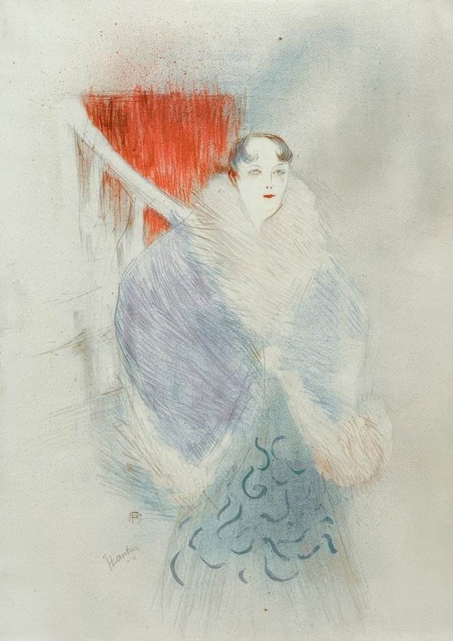 Elsa, a vienense de Henri de Toulouse Lautrec