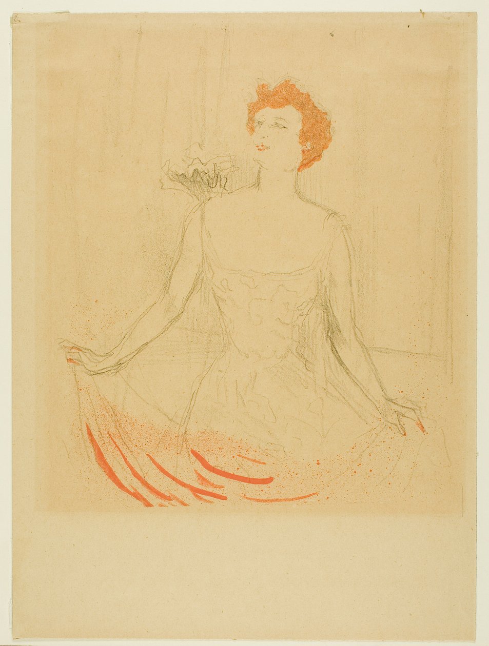 Emma Calve de Henri de Toulouse-Lautrec