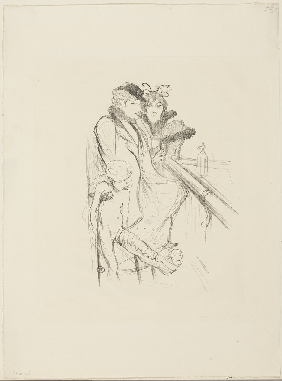 eros vanne de Henri de Toulouse Lautrec