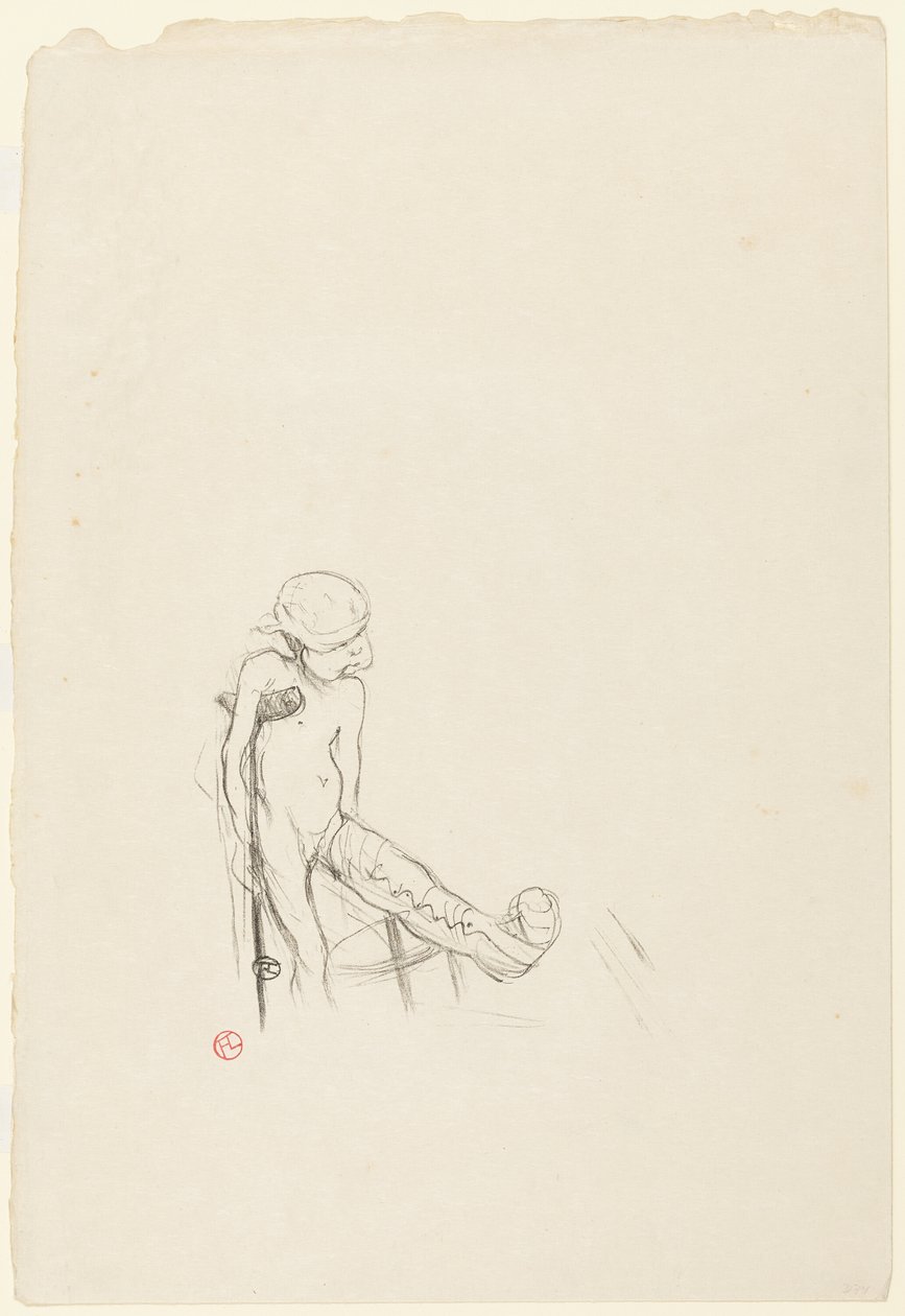 eros vanne de Henri de Toulouse Lautrec