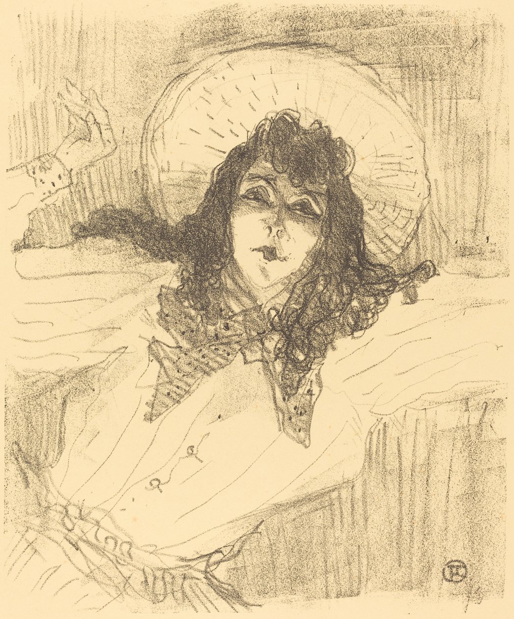 Eva Lavallière de Henri de Toulouse Lautrec