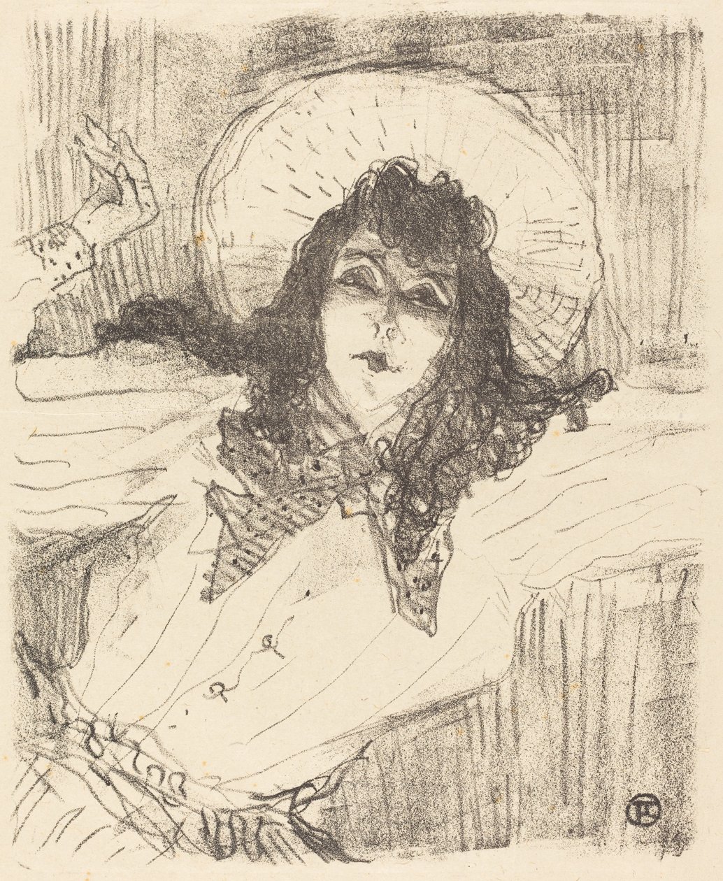 Eva Lavallière de Henri de Toulouse Lautrec