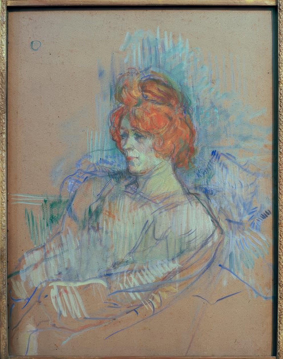 Mulher sentada de Henri de Toulouse Lautrec