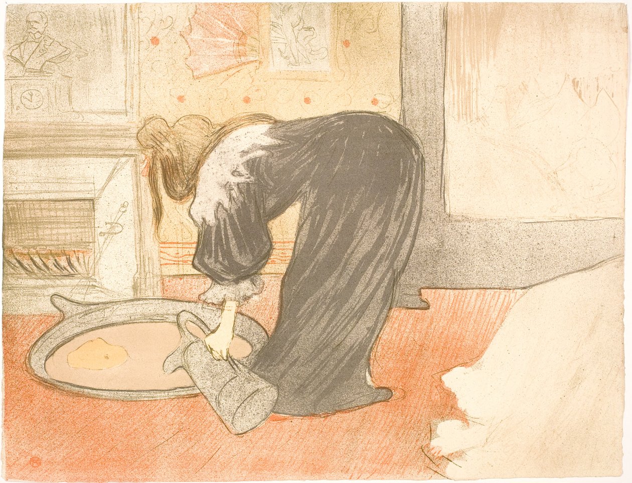 Mulher na banheira de Henri de Toulouse Lautrec