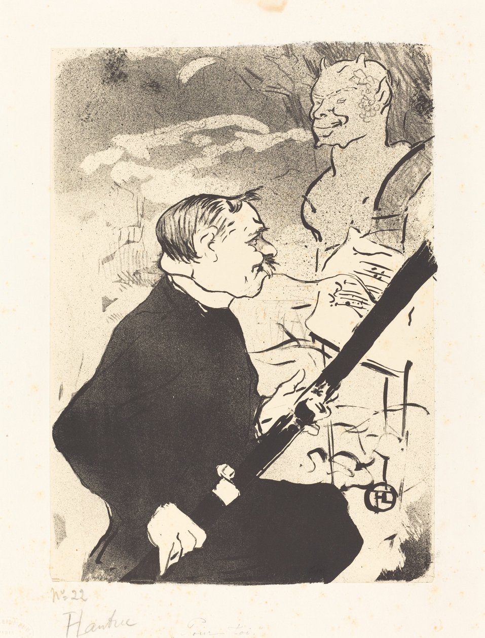 Para você (Despeje toi!...) de Henri de Toulouse Lautrec