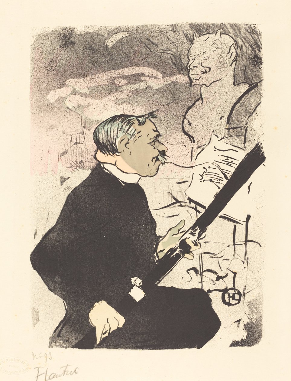 Para você (Despeje toi!...) de Henri de Toulouse Lautrec