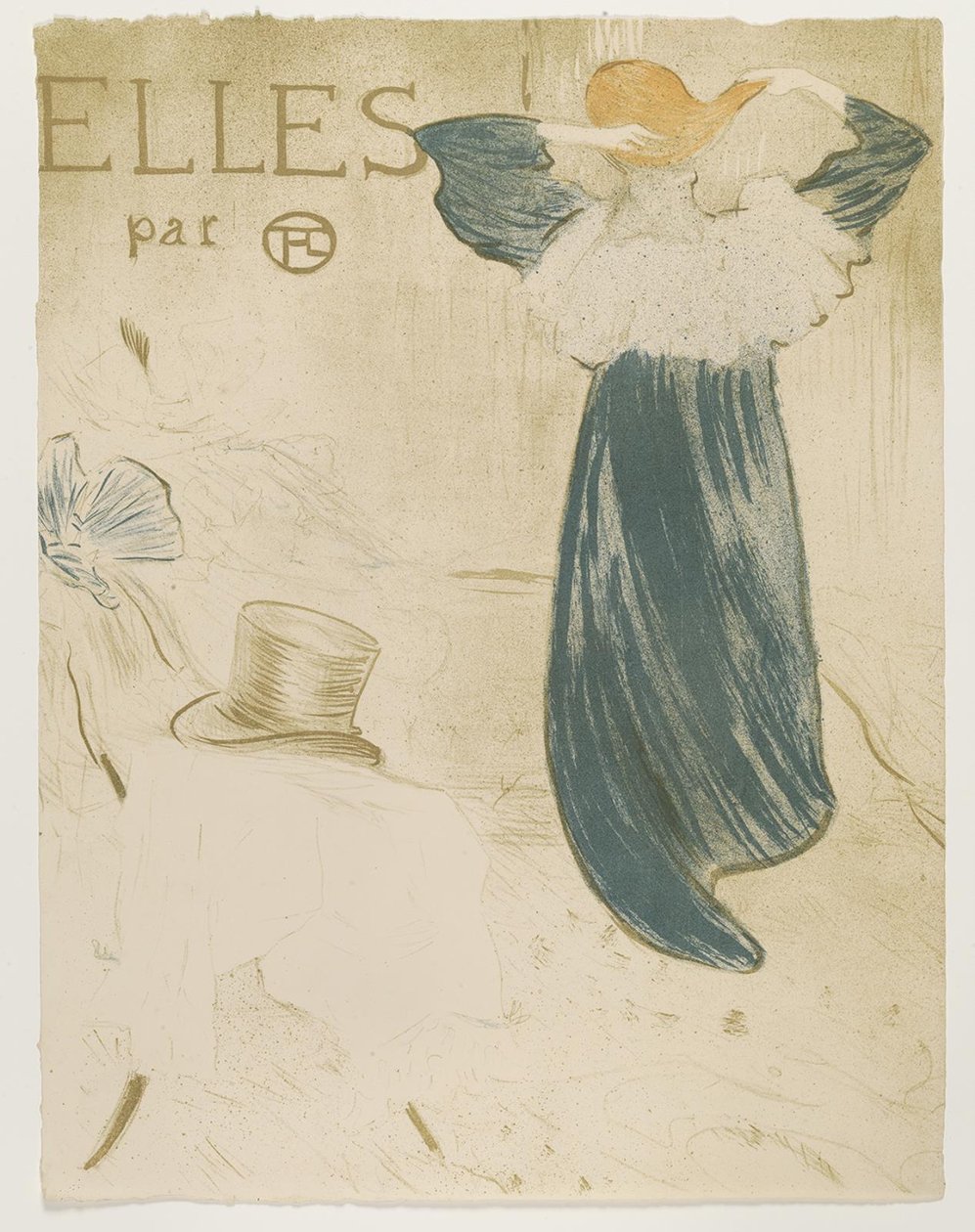 Frontispício para mulheres de Henri de Toulouse Lautrec